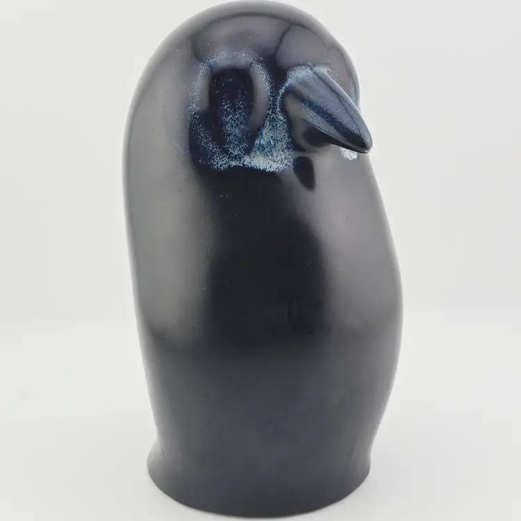 Blue and Black Retired Ikea Penguin