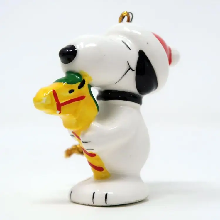 Snoopy Christmas Ornament with Hobby Horse - Peanuts