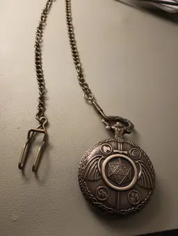 Pocket watch for DND dice