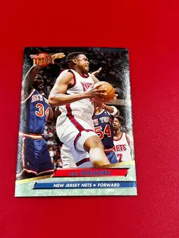 1993 Fleer Ultra Collector Basketball Trading Card Nets Rick Mahorn #316