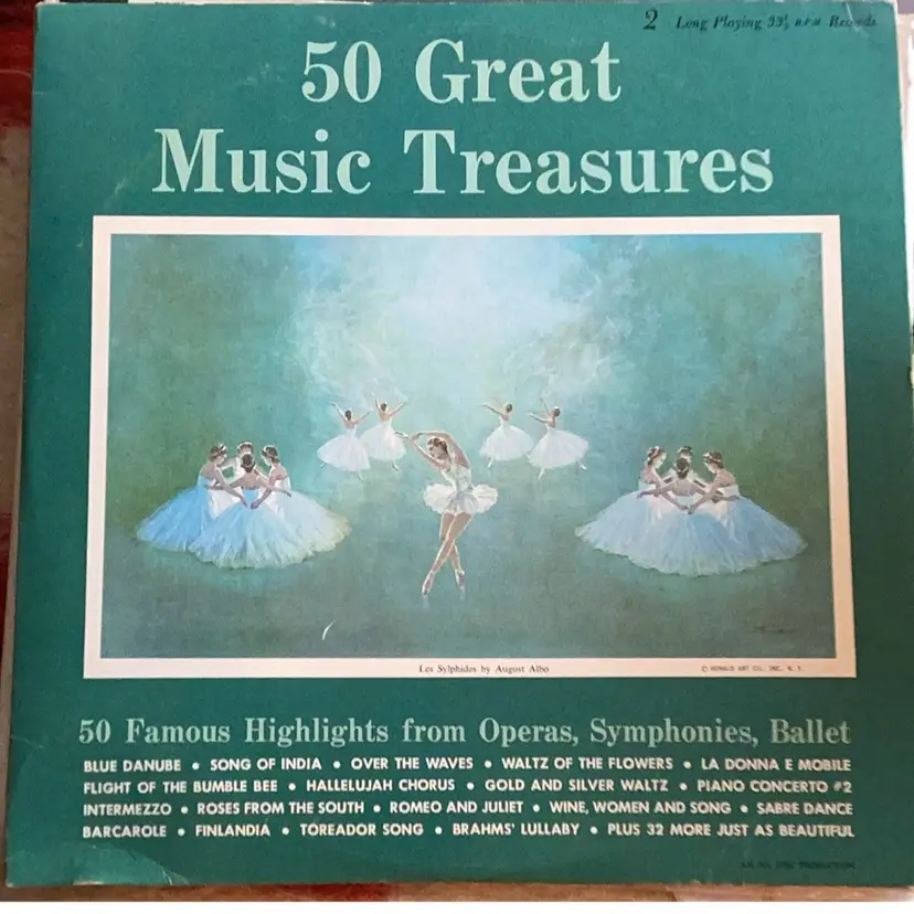Vintage Vinyl - 50 Great Music Treasures - 2 Records