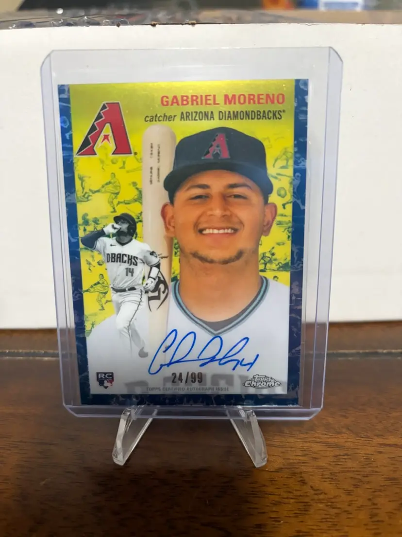 2023 Topps Chrome Platinum Gabriel Moreno Auto