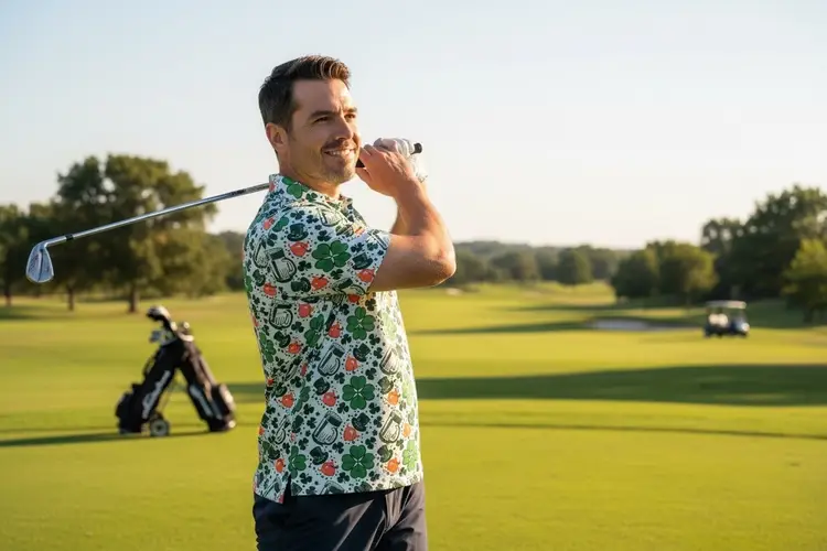 Yata St. Patrick’s Holiday Polo, L