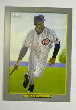 Chicago Cubs 4 Card Baseball Lot - Mark Grace - Caleb Kilian - Robel Garcia - Mike Tauchman