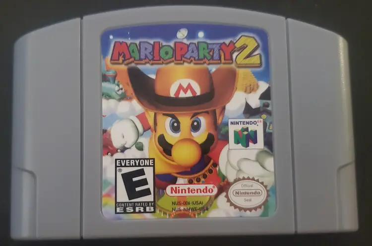 Mario Party 2 N64 Video Game Cartridge Nintendo 64