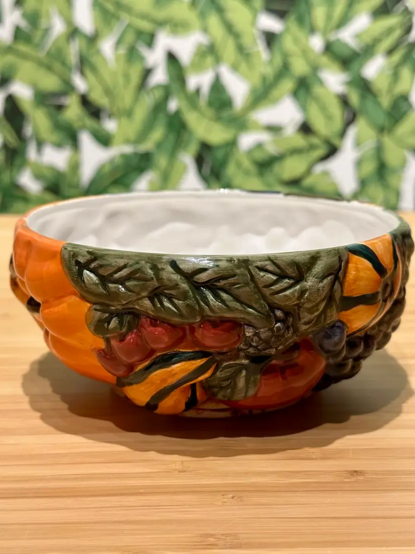 Country Harvest Decorative Bowl By Block 1996