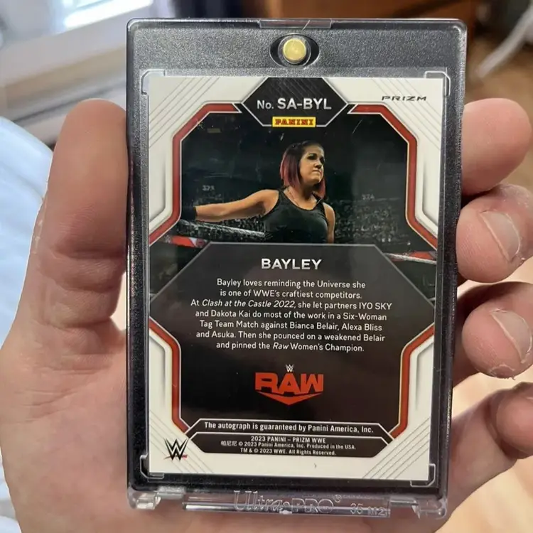 Bayley Prizm Disco Undercard Auto SP