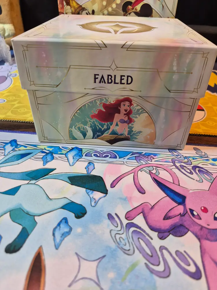 Empty Lorcana Fabled Card  Box