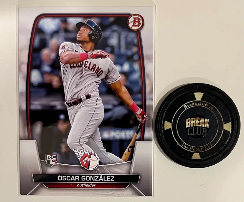 Oscar Gonzalez RC Bowman Cleveland Guardians