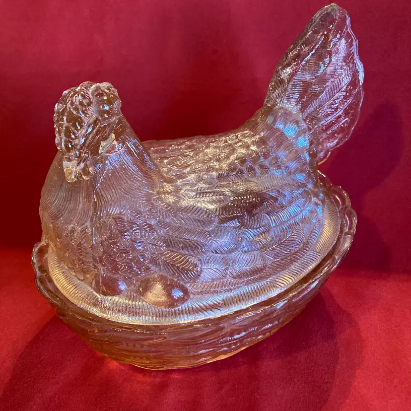 20. VTG Import “Big Bertha” Hen On Nest