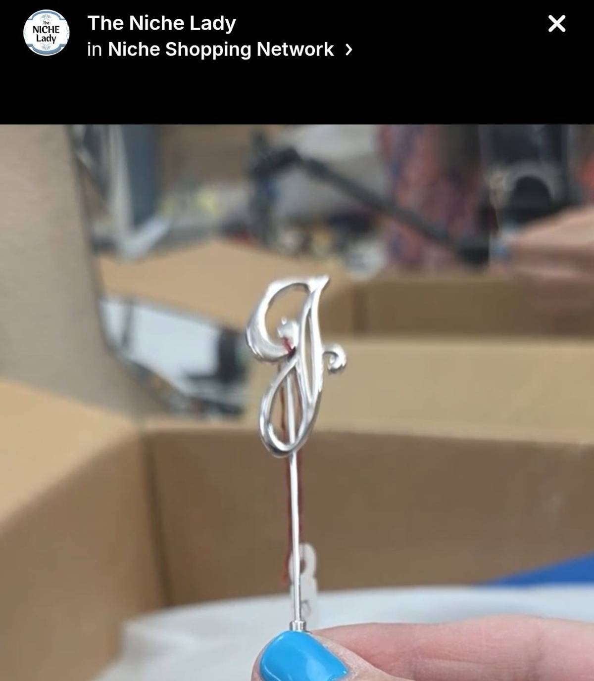 Niche Shopping Network · J Stick Pin 925