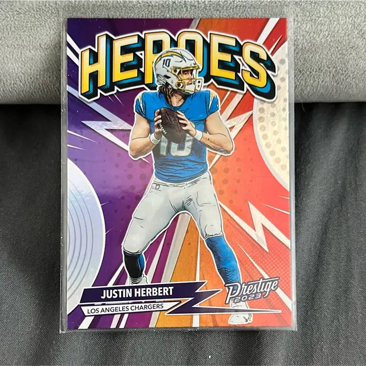 2023 Panini Prestige - Justin Herbert - Heroes #H-4 (NM/MT)