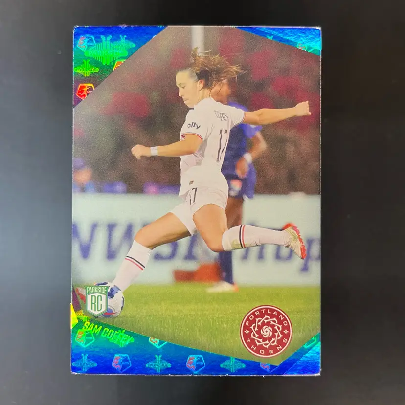Sam Coffey 2022 Parkside NWSL Foil Portland Thorns Soccer Card