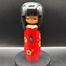 Osaka Region Usaburo Kokeshi 7” No Noted Flaws Signed