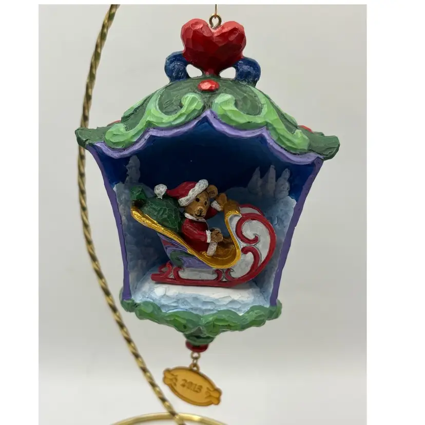 Annual Danbury Mint Jim Shore Christmas Ornament