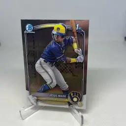 2025 Bowman Jesus Made 1st Bowman Chrome BCP-50 Milwaukee Brewers