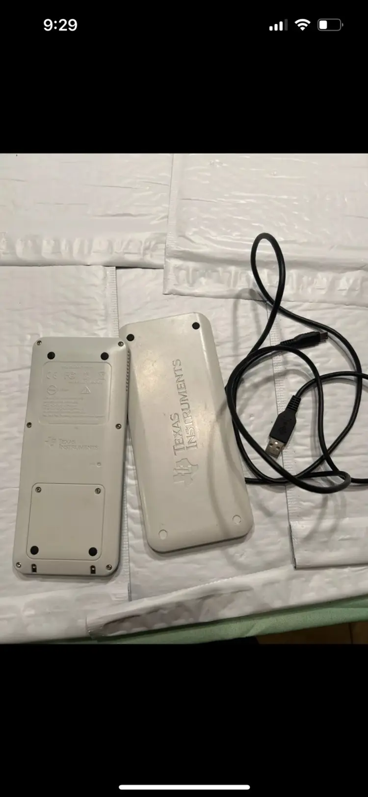 Texas Instruments TI-84 Plus CE Gray Graphing Calculator Tested W Case Cable