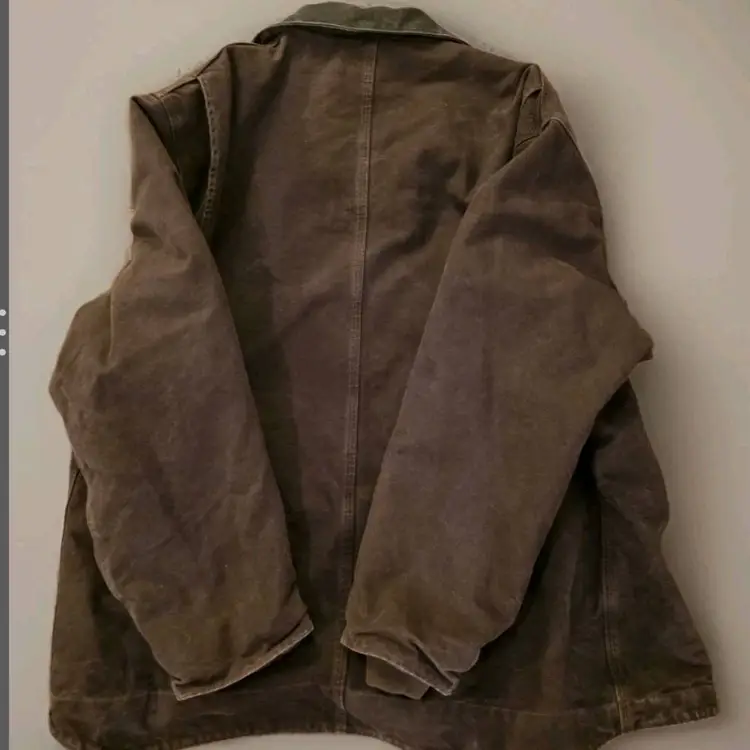 Carhartt Jacket 2XL C610 DrkBrown Sherpa Lined Sandstone Ridge Chore Coat 0311