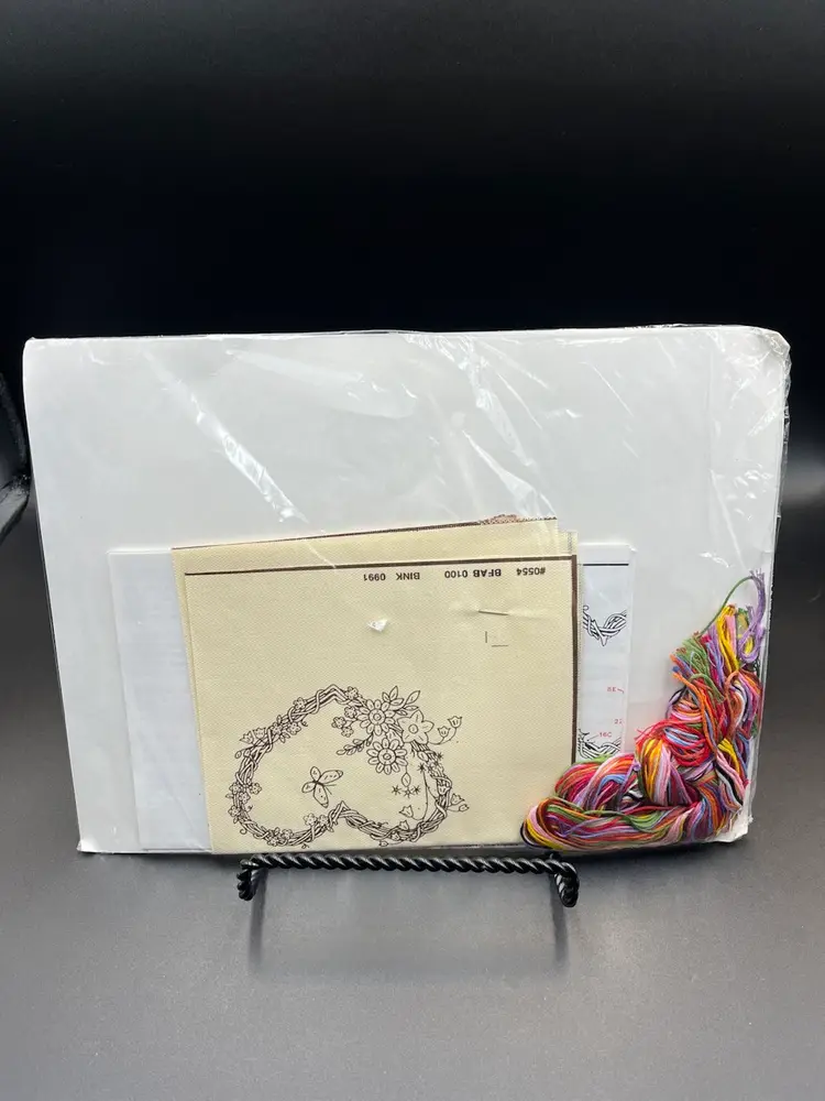 Vintage “Four Seasons “ Embroidery Kit