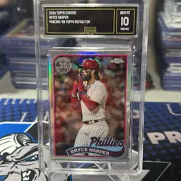Bryce Harper Chrome ‘89 GMA 10!