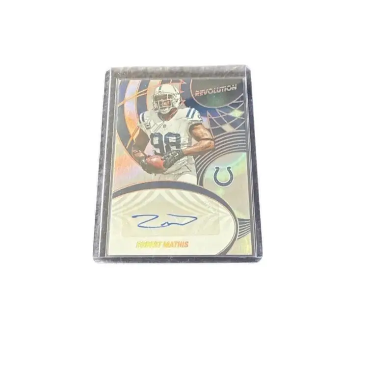 2025 Panini Revolution Robert Mathis Infinite Autograph Card! Indianapolis Colts