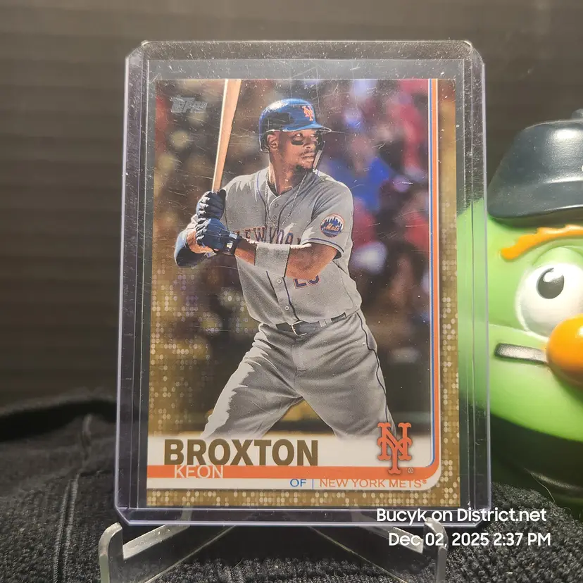 2019 Topps Series 2 Gold - Keon Broxton New York Mets