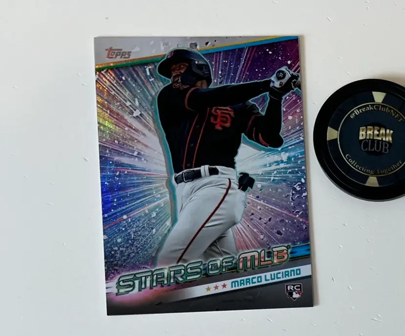Marco Luciano RC Stars Of MLB San Francisco Giants