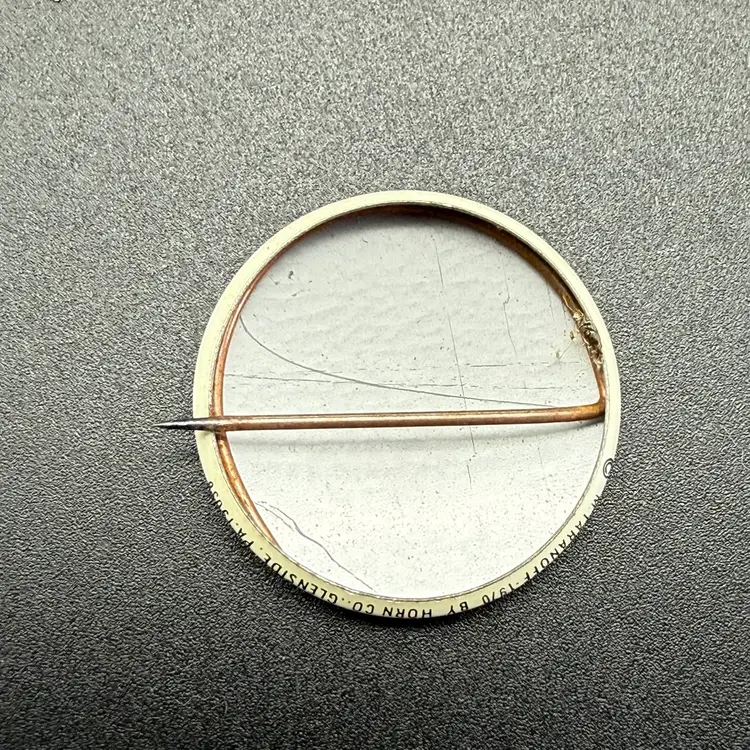 Vintage Sitka Alaska Little Drook Button Pin Pinback 1970 Souvenir Collectible