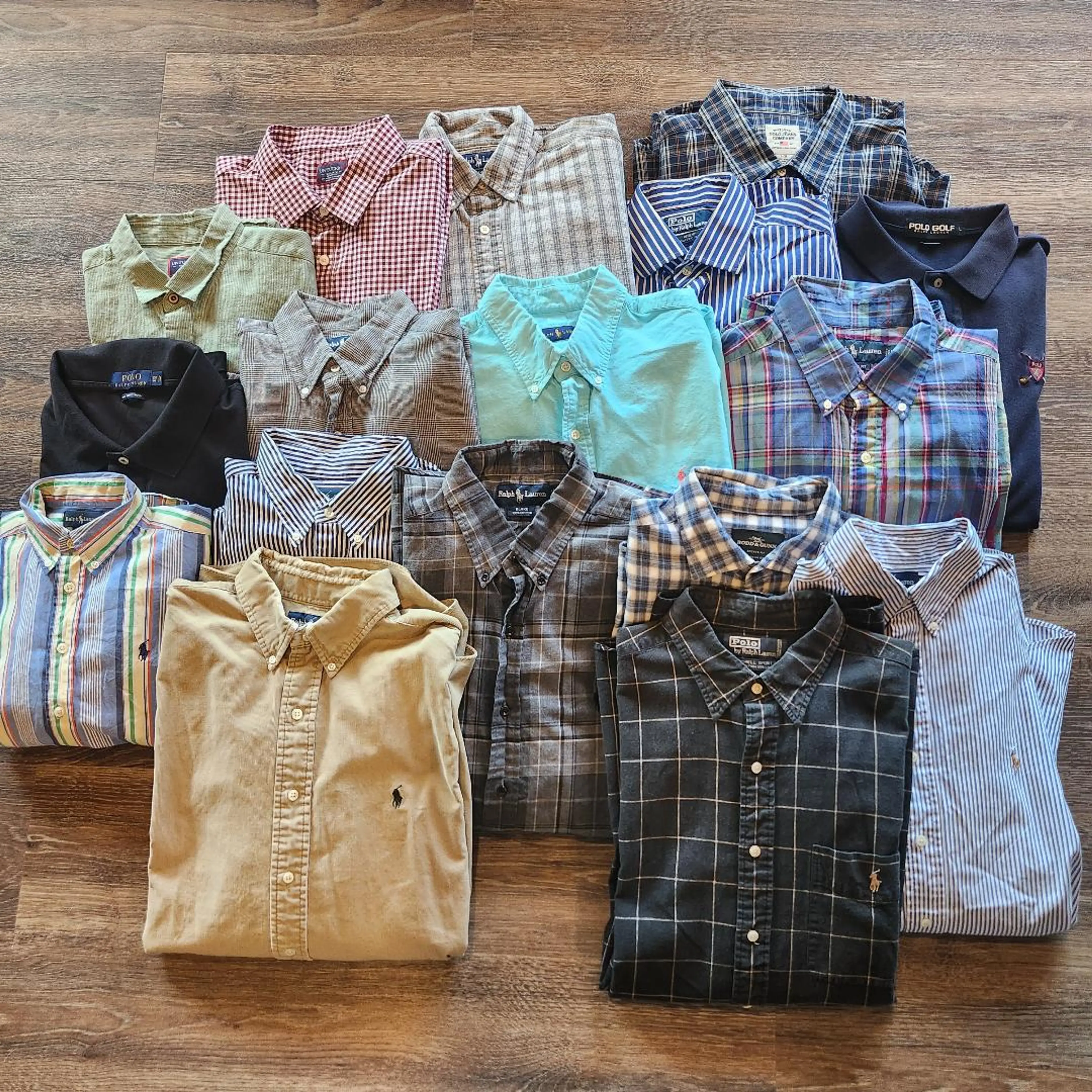 17 pc Lot POLO Ralph Lauren, UnTuckit, Rodd & Gunn