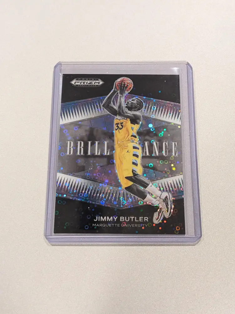 Jimmy Butler 2022-23 Panini Prizm Draft Picks - Brilliance Circles (Disco) #BR-JB