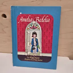 Vintage Amelia Bedelia Hardcover Children's Book 1st Edition By Peggy Parish