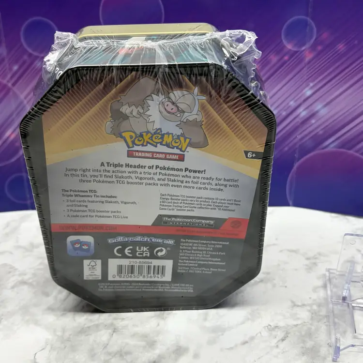 Slaking Triple Whammy Collections Tin - Includes 3 Booster Packs