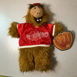 Vintage 1988 Orbiters Baseball The Many Faces of Alf Burger King Collectible Puppet