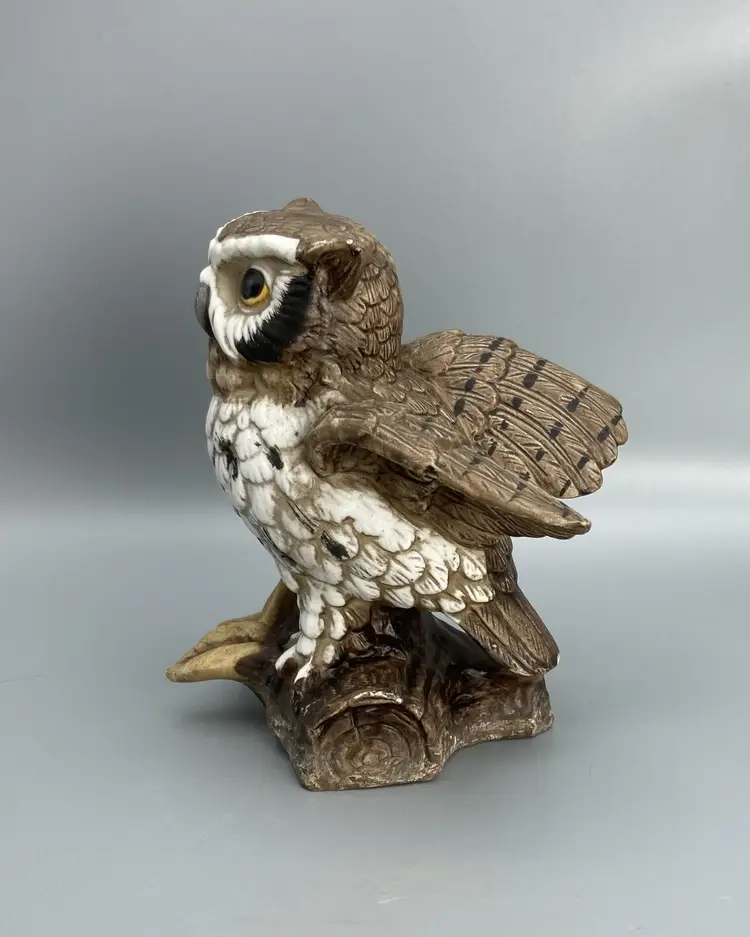 LAST CHANCE: Homeco Owl Figurine #1114 - Vintage