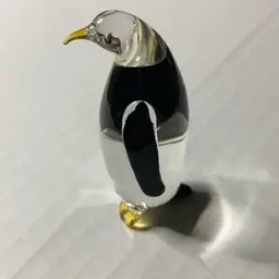 Miniature Glass Penguin! 2” Tall!