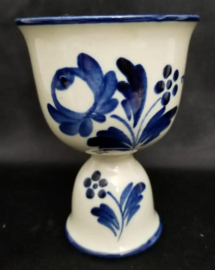 Delft Blue Pottery Double Egg Cup