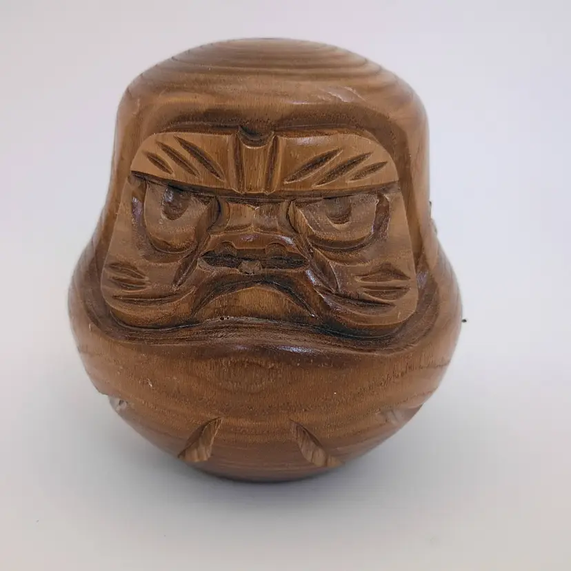 Vintage Japanese daruma doll