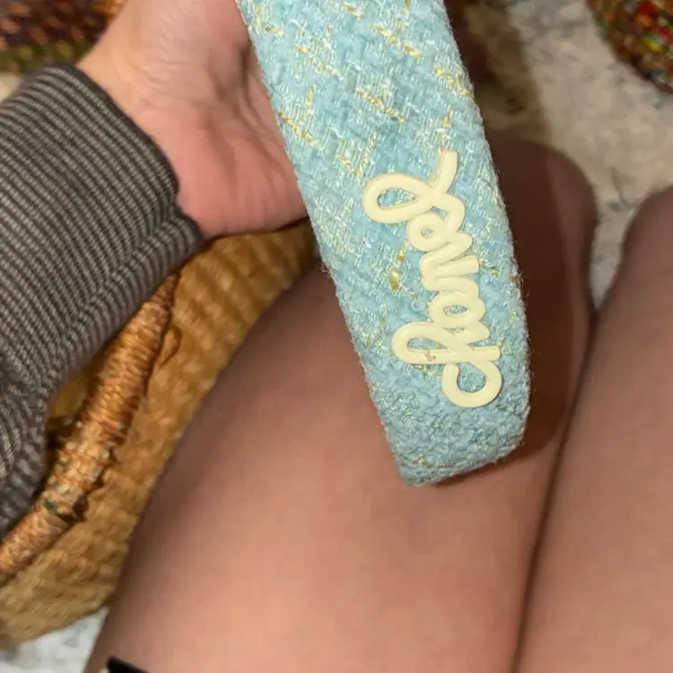 Chanel Tweed Headband
