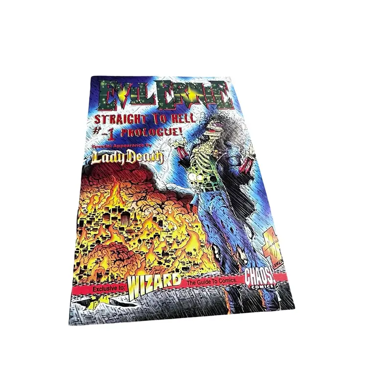 028 Evil Ernie Chaos Comic Book Lady Death One Of Five