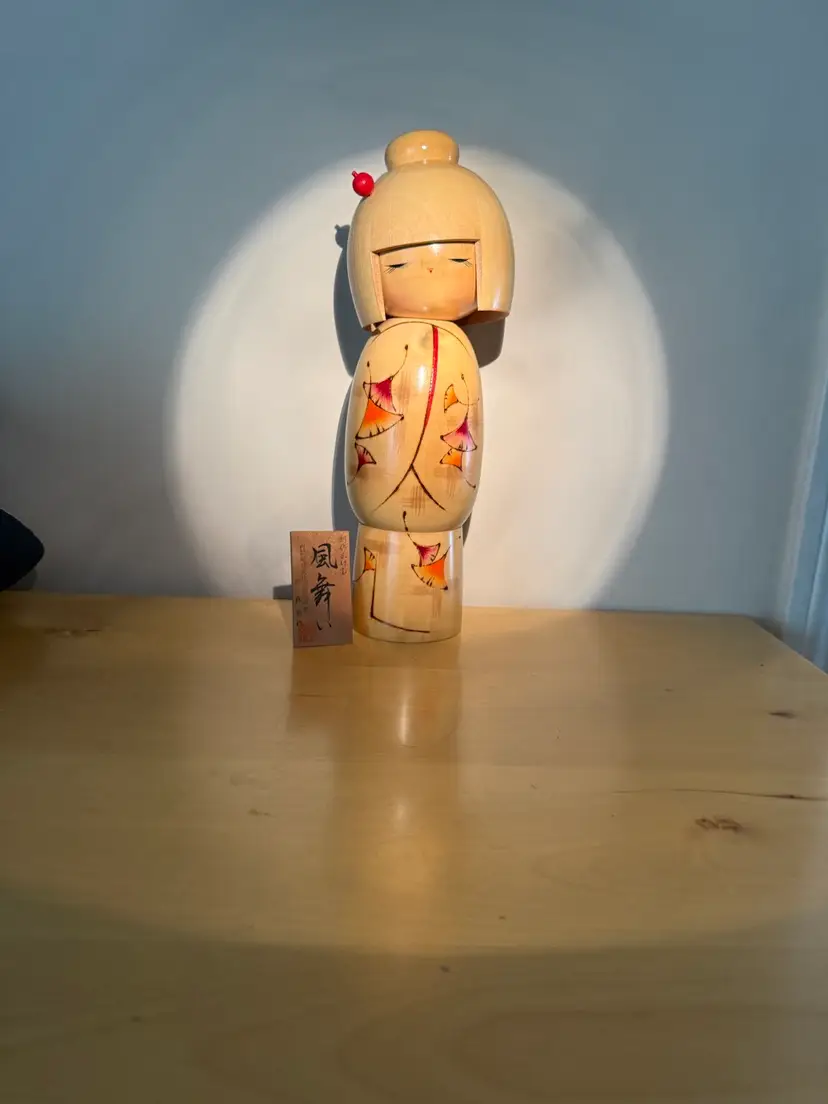 EPIC!  Kokeshi Doll By Sadao Kishi 14”