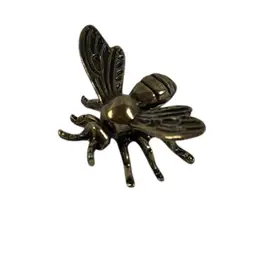 Small 1” Brass Bee