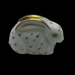 Royal Crown Derby Baby Red Rabbit, 2.5” Wide  x 2” Tall