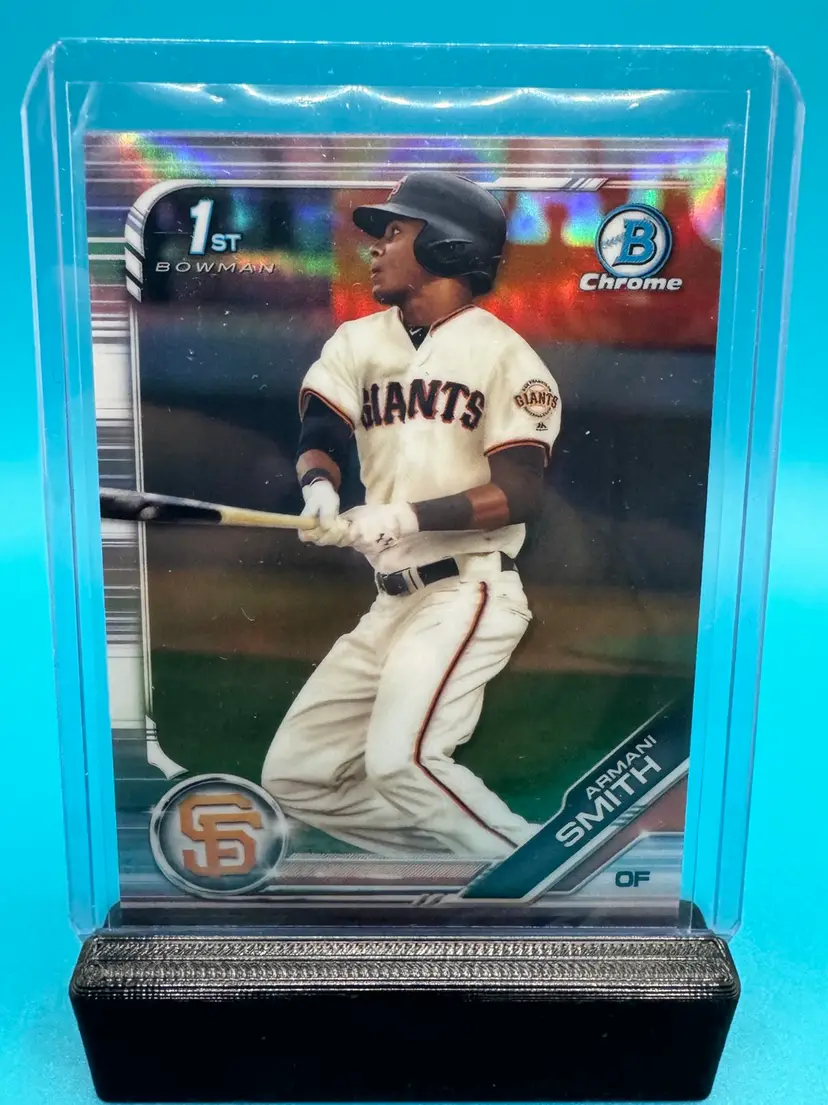 Armani Smith 1st Bowman Chrome Refractor San Francisco Giants