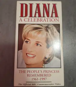 Princess Diana commemorative VHS (1997)