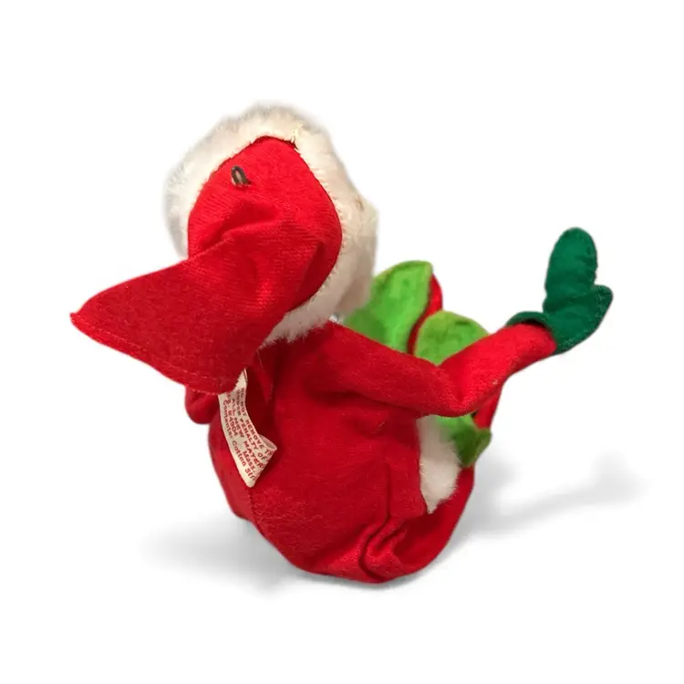 Vintage Annalee Santa With Green Boots