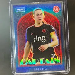Sam Coffey 2025 Parkside Pacific Captain /50 Soccer Card