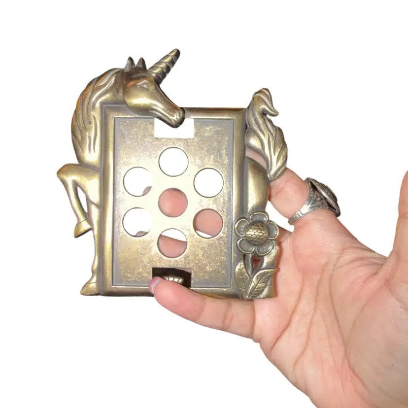 Vtg Unicorn Sears Metal Frame