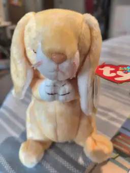 TY 2000 GRACE the PRAYING BUNNY BEANIE BABY Easter Rabbit