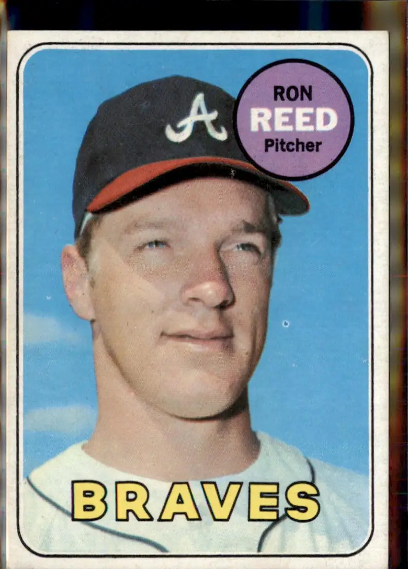 1969 Topps #177 Ron Reed - (pk3) - Atlanta Braves