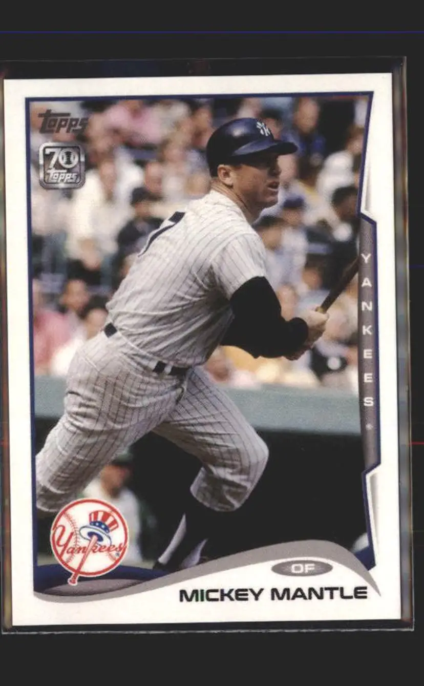 2021 Topps x Mickey Mantle #MM43 Mickey Mantle - (137) - New York Yankees